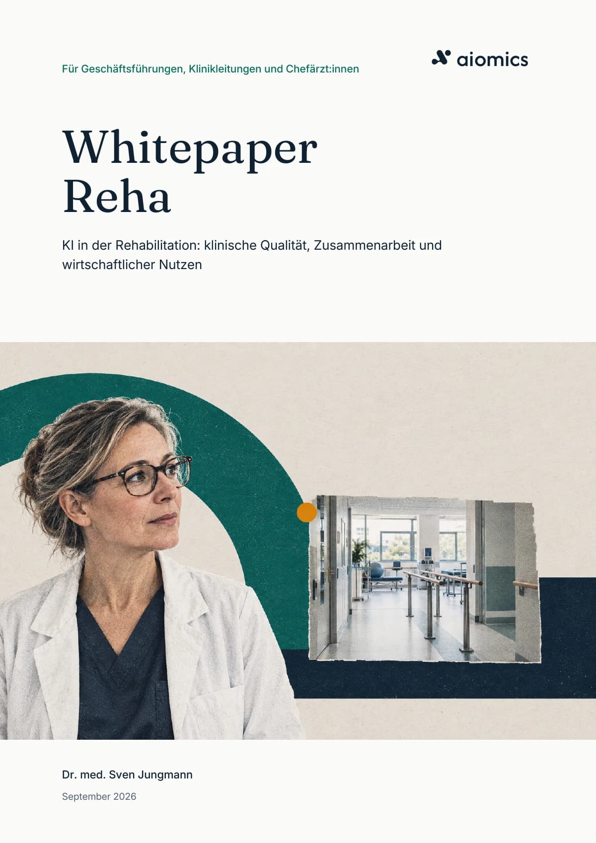 Titelseite: Whitepaper Reha von Dr. med. Sven Jungmann